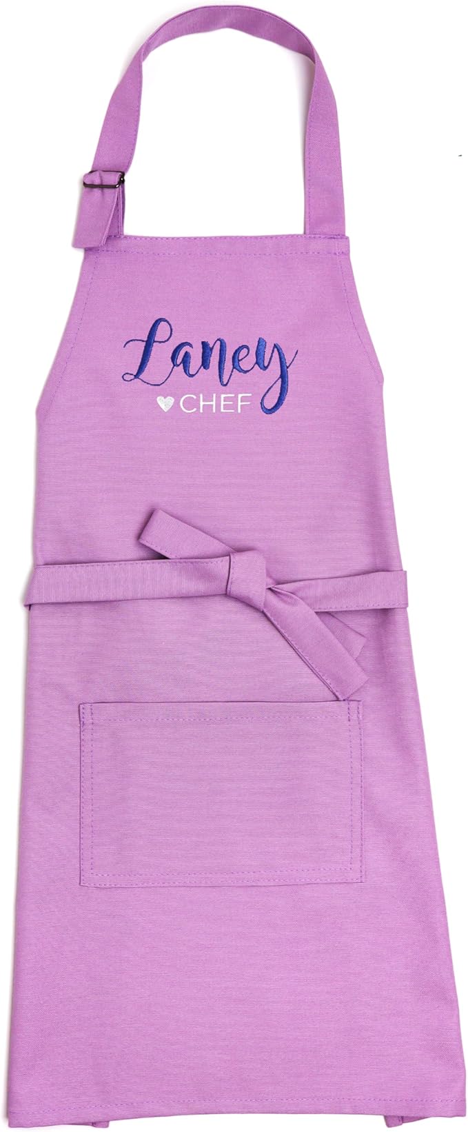 Kids Apron - Embroidered Personalized Cooking Custom Apron with Name, Adjustable, Cotton, with Pockets, for cooking