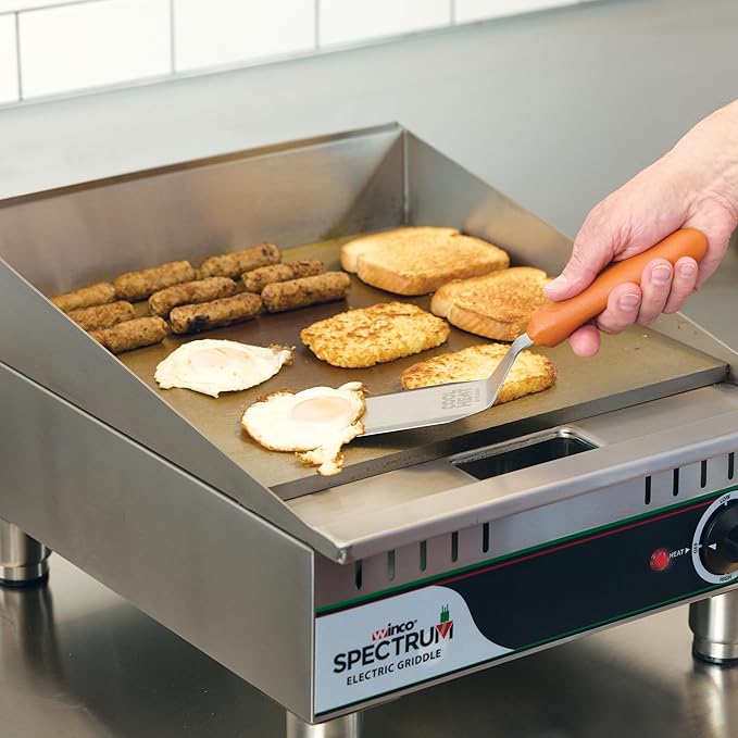 Winco Commercial-Grade Electric Griddle, 16"