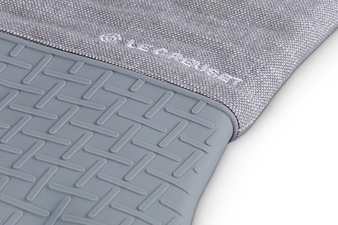 Le Creuset Textile Oven Mitt,15", Charbon