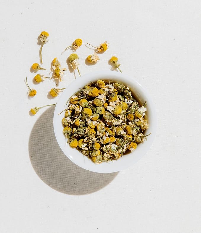 Art of Tea | Organic Egyptian Chamomile Tea Bags - Caffeine Free Herbal Teas | 50 Eco Friendly Pyramid Tea Bag Sachets | Chamomile Tea Organic Naturally Decaf Tea bags