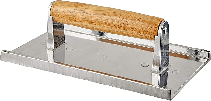 Winco Cast Aluminium Steak Weight, 5.25-Inch by 9-Inch