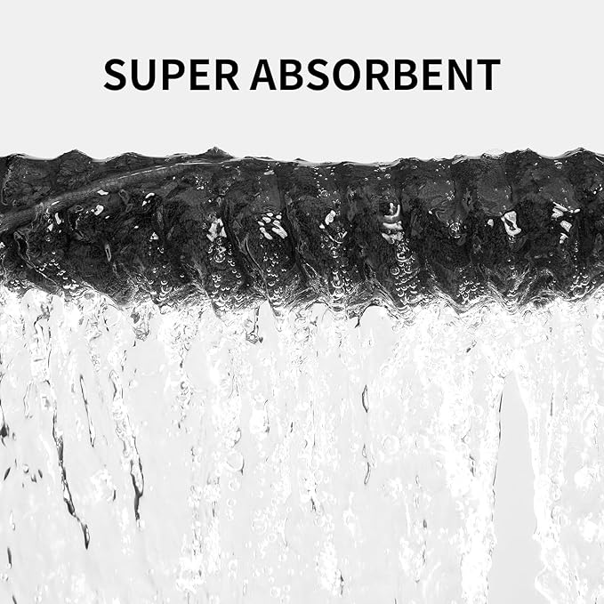 Oversized Bath Sheets 40x80 Inches Extra Large Bath Towels for Adults Super Soft Quick Dry Highly Absobent Microfiber Shower Towels for Bathroom, Pool, Gym, Yoga Towel (Charcoal Gray, 2Piece)