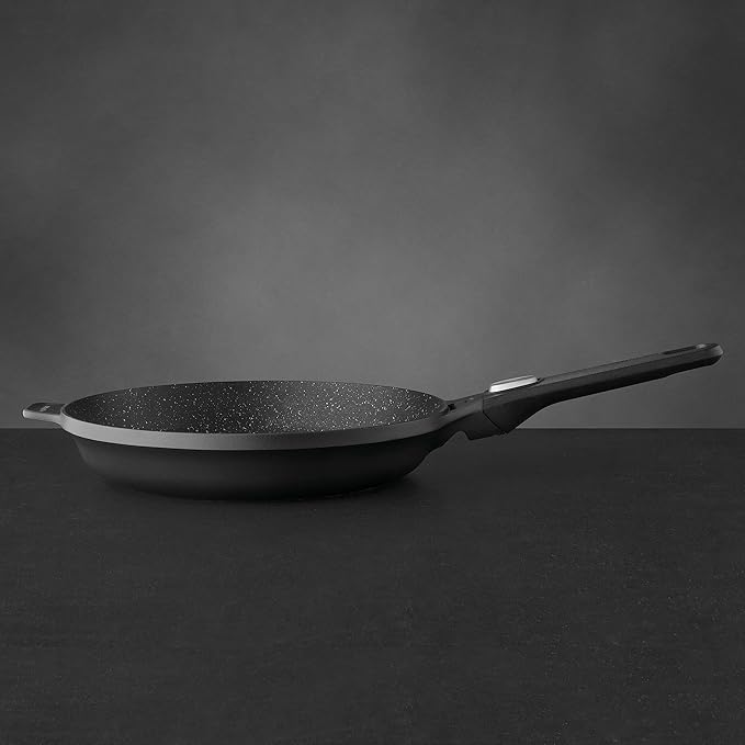Berghoff GEM Non-stick Fry Pan 12.5", Stay-cool Detachable Handle, Ferno-Green, Non-Toxic Coating, Induction Cooktop Ready