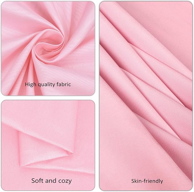 8 Pack Pink Valentine's Day Tablecloth 60x102 Inch Rectangle Table Cloth for 6 Foot Rectangle Tables, Wrinkle Resistant Washable Polyester Fabric Rectangular Cover for Dining Banquet Wedding Party