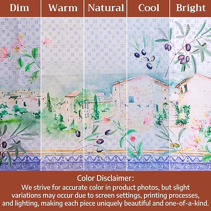 Maison d' Hermine Napkin 100% Combed Cotton Premium Cloth Napkin Decorative Washable Napkins Set of 4 for Home, Kitchen, Dining, Cocktail Parties & Camping - Luberon(20”X20”)