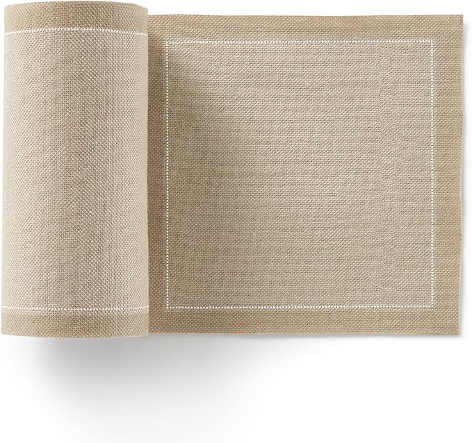 MY DRAP Cotton Cocktail Napkin, 50 units per roll, 4.5 x 4.5-Inch, Sand