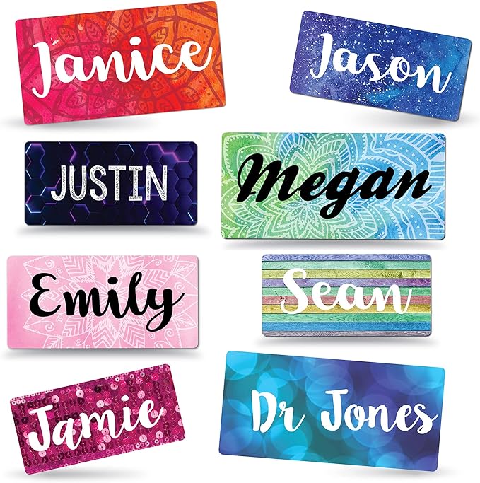 Fridge Custom Locker Magnet Name, Personalized Magnet Names, Teachers, Doctors, boards Magnet, Magnetic Locker Decor, Fridge Magnet, Custom Magnet (Large)
