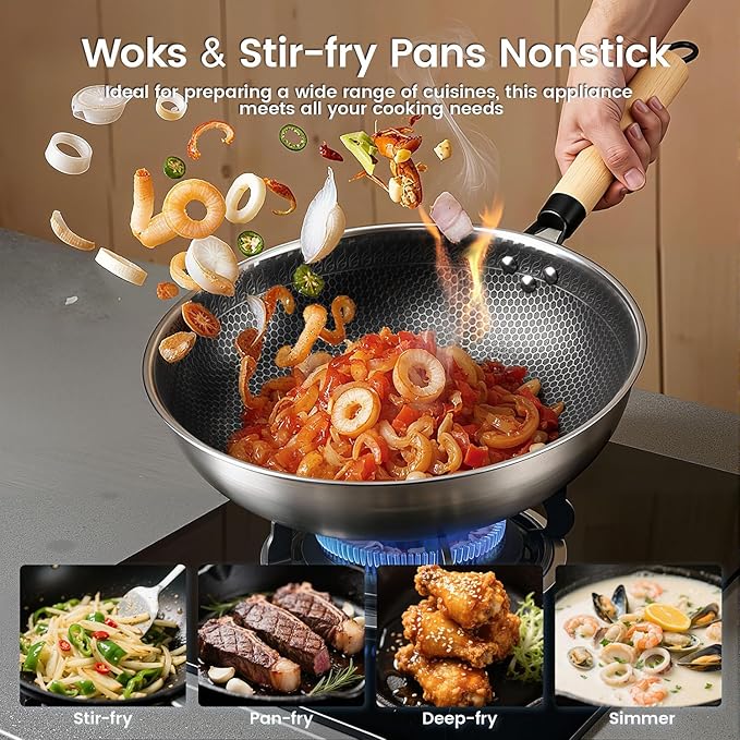 Wok Induction Cooktop 1700W 120V Burner Induction Curved Electric Stove Hot Plate Round Bottom Frying Evenly