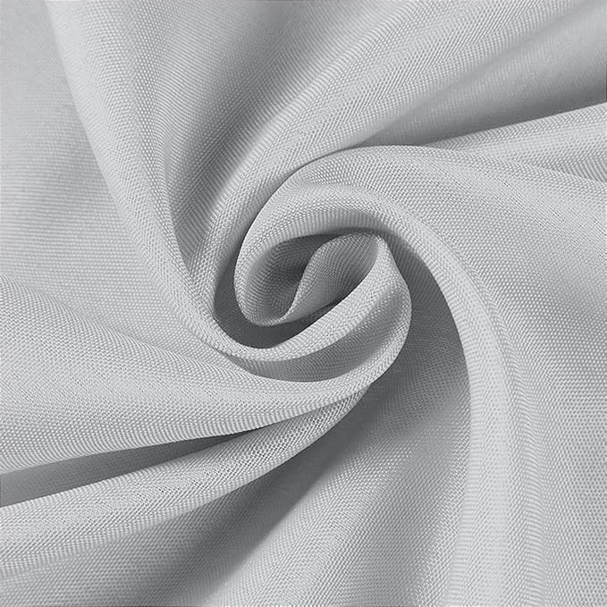 Efavormart 70" Square Linens Silver Wholesale Linens Polyester Square Linen Tablecloth for Wedding Banquet Party Restaurant