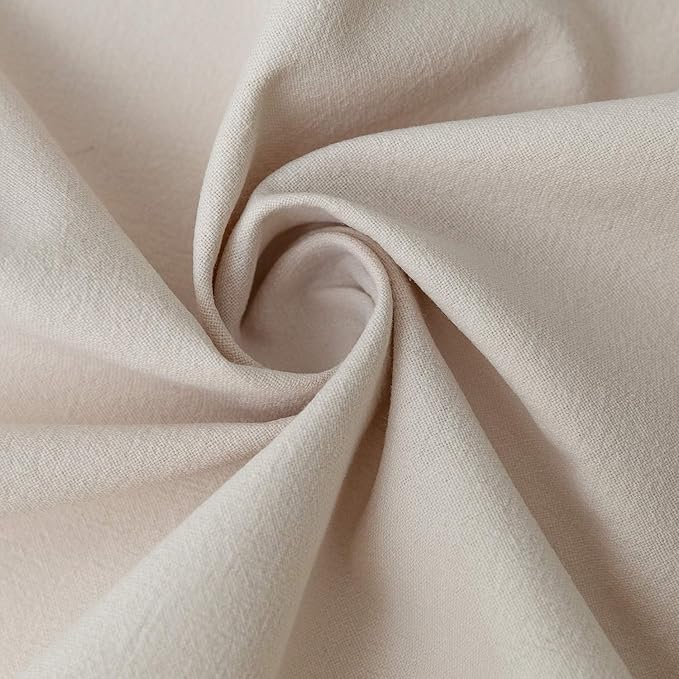 Retro Farmhouse Ruffle Tablecloth Cotton Flounces Trim Washable Table Cover Tablecloths for Rectangle Table Baby Shower Kitchen Party Wedding Decor 60''x102''