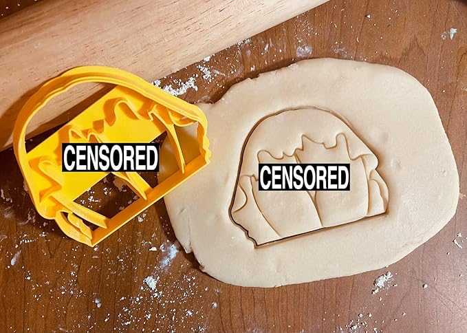 Adult Cookie Cutter - Bent Over Skirt Cookie Cutter