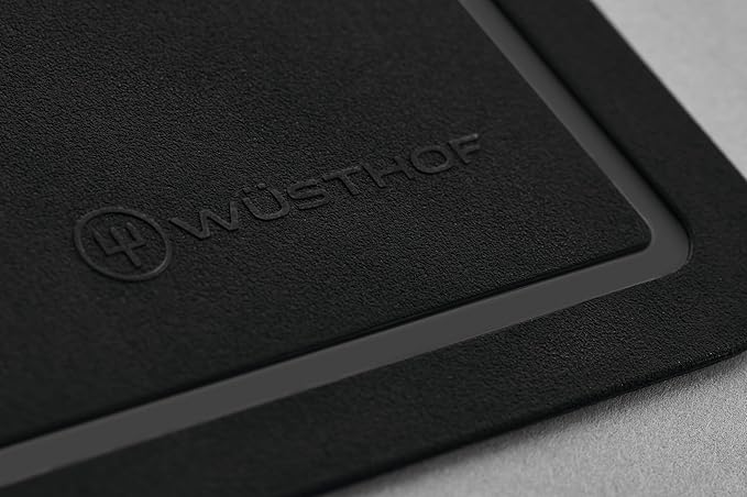 WÜSTHOF Gourmet 5" Santoku & 10" Black Cutting Mat Set