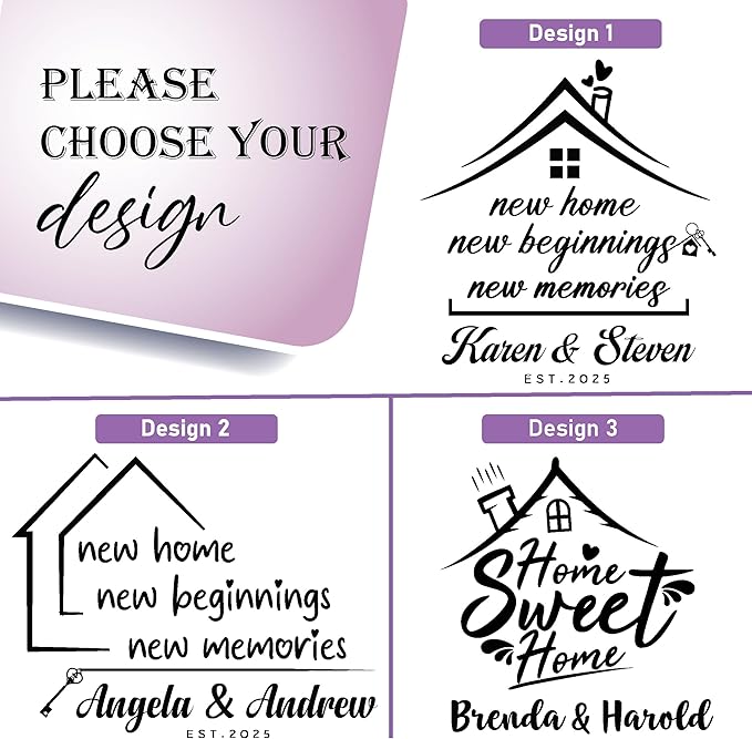 Personalized Cutting Board – Custom Engraved Wood Charcuterie Boards for Kitchen, Housewarming Gifts, and New Home Purchase Gifts – Customized Gift for New Homeowners