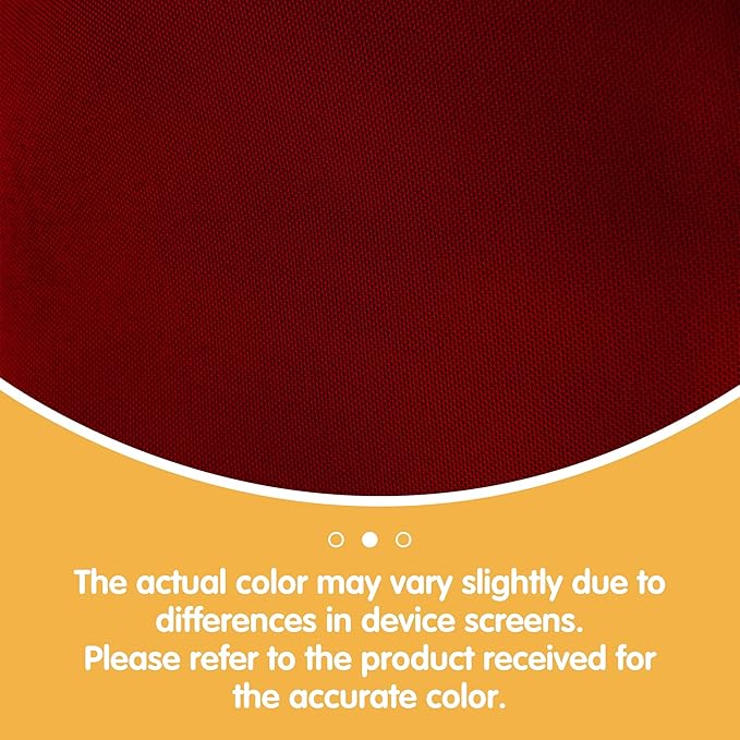 BRILLMAX 8 Pack Burgundy Tablecloths 60 x 126 Inch for 8ft Rectangle Tables - 150 GSM Polyester Fabric, 15" Standard Drop, Water, Stain & Wrinkle Resistant Cloth Cover for Wedding Dining Buffet