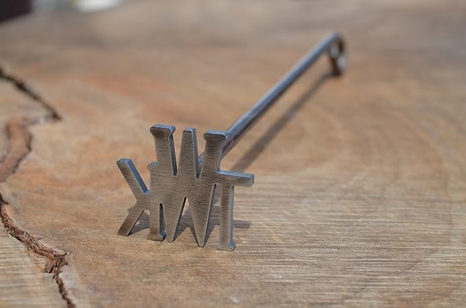Monogram Branding Iron, Custom Brander, Father's Day Gift