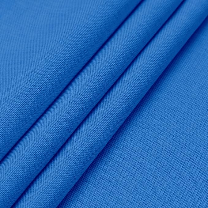 Easy-Going Faux Linen Waterproof Spill-Proof Tablecloth Stain Resistant Rectangle Table Cloth Wrinkle Free Decorative Fabric for Kitchen, Dining, Party, Weddings, Restaurants (52x70 in, Royal Blue)