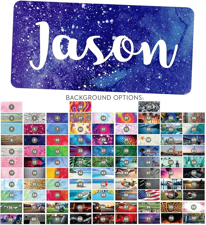 Custom Locker Magnet MEDIUM for locker Personalized Magnet Names Teachers gifts Doctors Gift for nurse boards Magnet, Magnetic Locker Decor Fridge Magnet Custom Magnet Name (size MEDIUM)