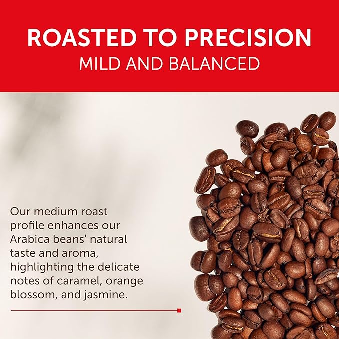 illy Whole Bean Coffee, Classico Medium & Decaffeinated Roasts, 100% Arabica, Premium Italian Coffee, Ideal for Espresso, Drip, Moka and French Press Brewing, 8.8oz, 6 Variety Pack