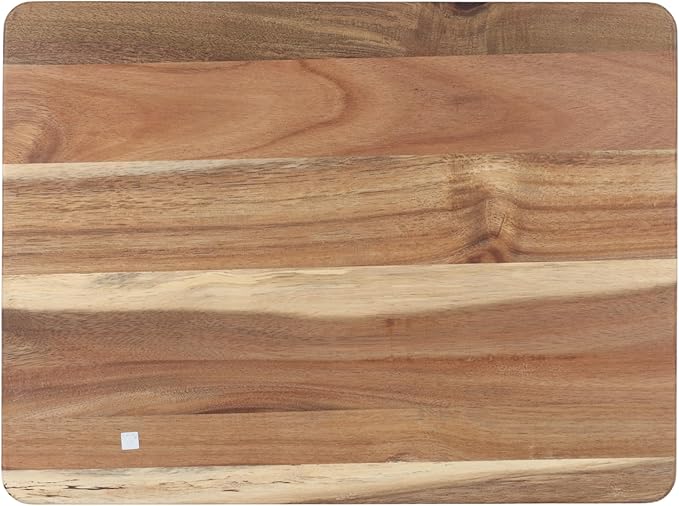 The Memory Company Officially Licensed NFL Acacia Cutting Board – 11.7" x 15.7" Durable Wood Chopping & Serving Board with Team Logo