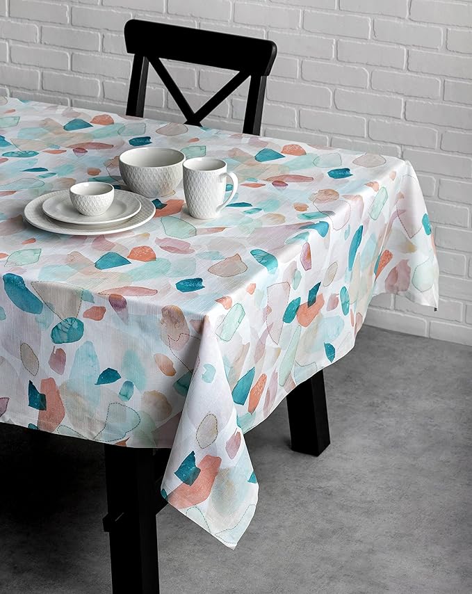 Maison d' Hermine Table Cloth Rectangle Table 100% Cotton 70 x 90 Inches Tablecloth Reusable Decorative for Dining Room Farmhouse Home Valentines Day Decorations Spring Summer - Summer Picnic