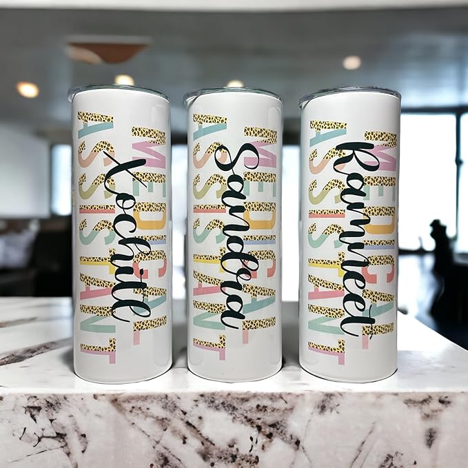 Medical Assistant Tumbler- Personalized Medical Assistant Gift