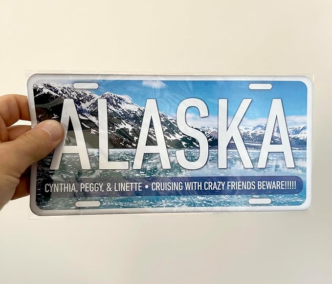 Alaska Cruise Magnet Door Personalized Decoration for Cruise Ships Custom Cruise Door Magnets, Family Cruise Magnets, Cabin Door Magnets.