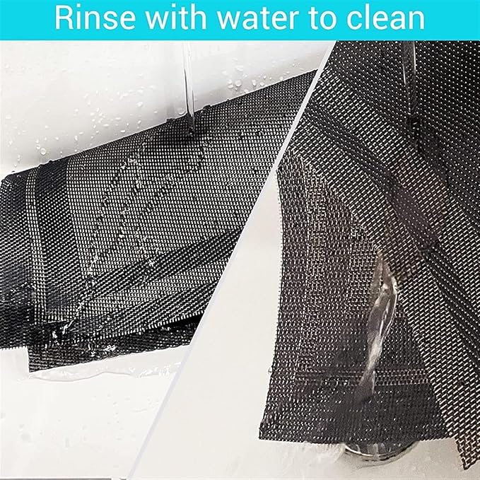 Woven PVC Placemats for Dining Table Set of 1/4/6 Heat Stain Slip Washable Kitchen Table Mats Classic(Hui Silver Grey,6 pcs 45x30cm)