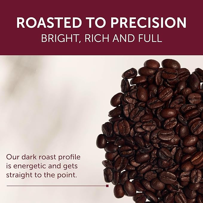 illy Whole Bean Coffee, Intenso Bold Roast, 100% Arabica, Premium Italian Coffee, Ideal for Espresso, Drip, Moka and French Press Brewing, 8.8oz, 6 Pack