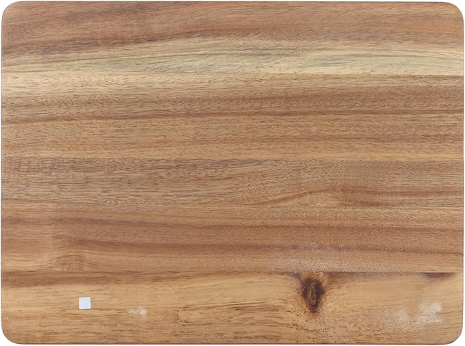 The Memory Company Officially Licensed NFL Acacia Cutting Board – 11.7" x 15.7" Durable Wood Chopping & Serving Board with Team Logo