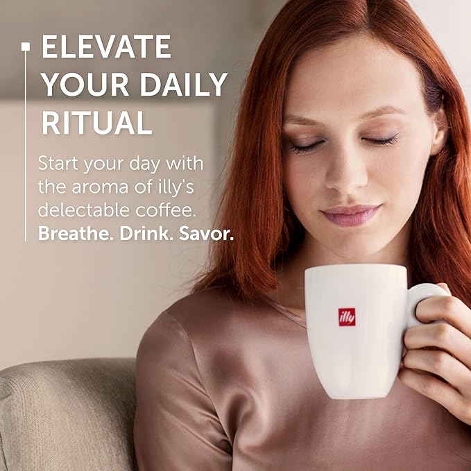 illy Whole Bean Coffee, Classico Medium & Decaffeinated Roasts, 100% Arabica, Premium Italian Coffee, Ideal for Espresso, Drip, Moka and French Press Brewing, 8.8oz, 6 Variety Pack