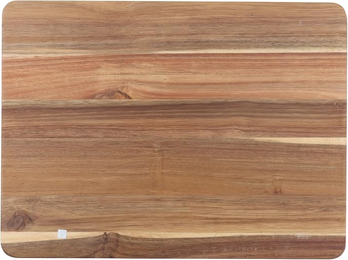 The Memory Company Officially Licensed NFL Acacia Cutting Board – 11.7" x 15.7" Durable Wood Chopping & Serving Board with Team Logo