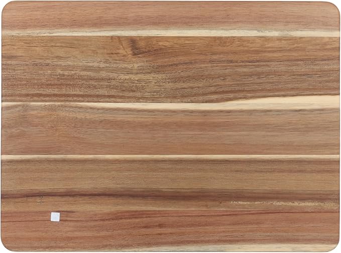 The Memory Company Officially Licensed NFL Acacia Cutting Board – 11.7" x 15.7" Durable Wood Chopping & Serving Board with Team Logo