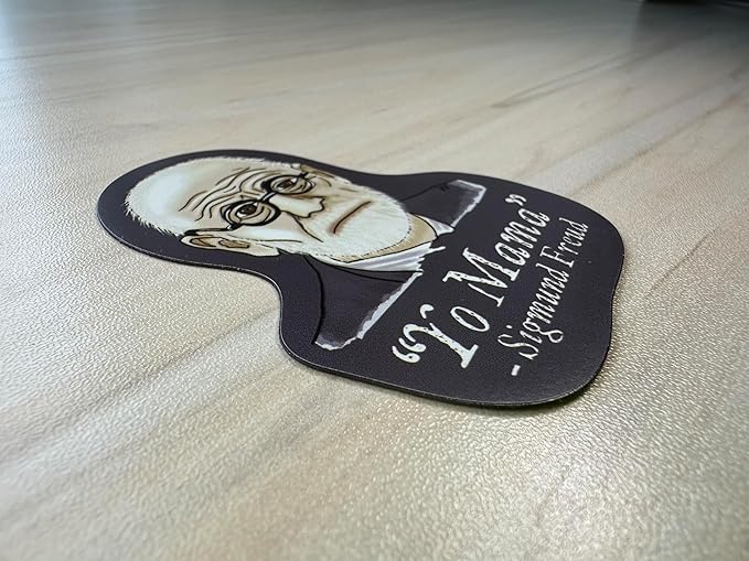 Funny Psychology Magnet, Sigmund Freud Yo Mama Joke, Funny Psychology Gift