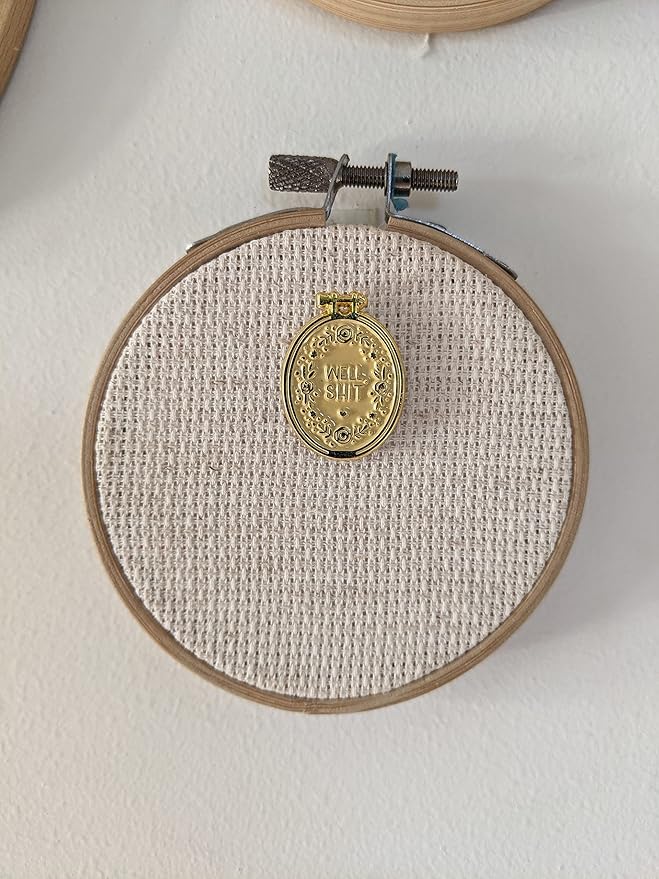 Well Shit Embroidery Needle Minder