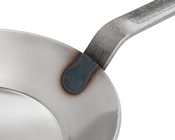 Matfer Bourgeat Black Carbon Steel Frying Pan, 10"