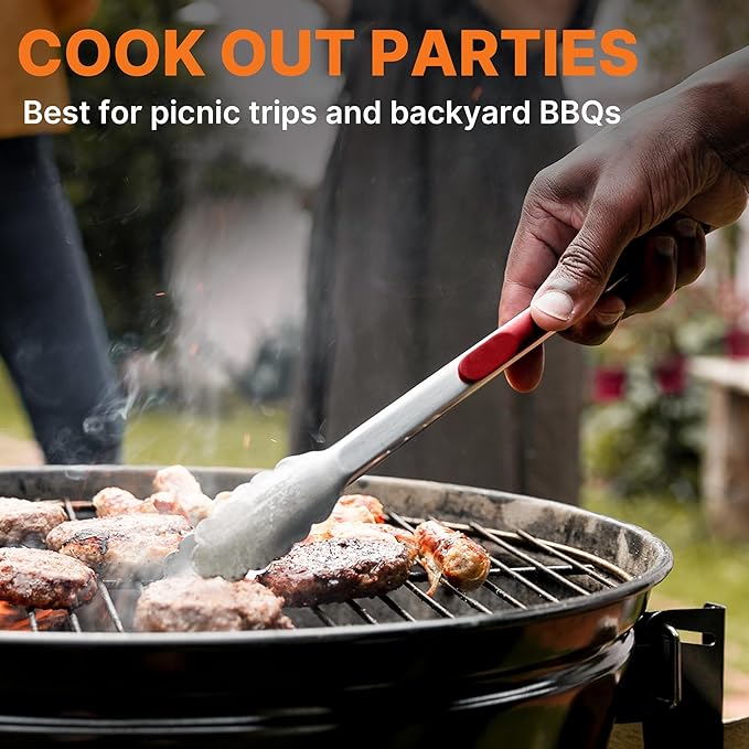 Portable Camping Cooking Utensils Set, Camp Kitchen & Campfire Cooking Equipment, RV Essentials, Camper Must-Haves Accessories, Outdoors Cookware, Christmas Stocking Stuffers Gifts