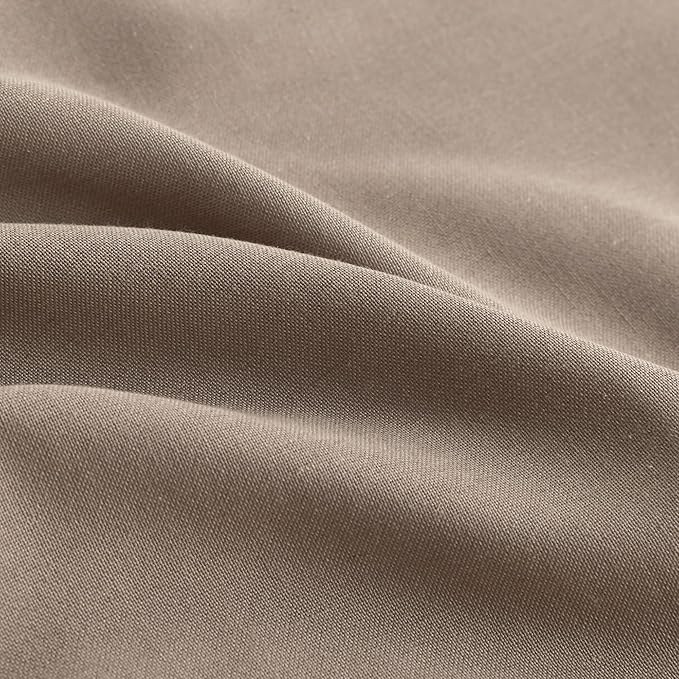 Khaki Textured Linen Rectangle Table Cloth Burlap Tan Light Brown Tablecloth Rectangular Dining Table Cover Kitchen Decorations Boho Farmhouse Linen Tablecloths for Rectangle Tables 60x84 Inch