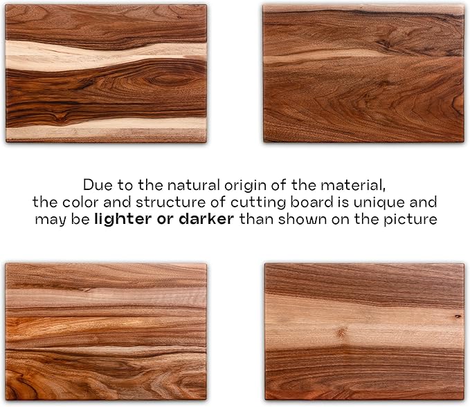 Wedding Cutting Board - Custom Engraving with Family and Couple Names – Personalized Wood Cutting Board – Keepsake Gift for Wedding, Anniversary, Christmas, Housewarming