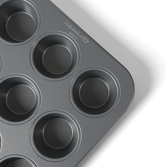 Calphalon Titan Steel Core PFA Free Nonstick 12 Cup Cupcake Muffin Pan