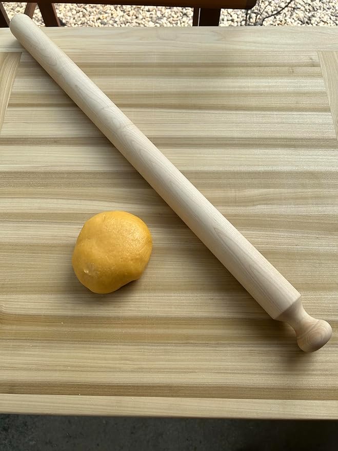 Italian Mattarello, Sicilian Slugger, Pasta Rolling Pin (33")