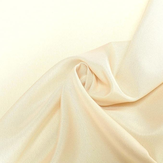 Efavormart Round Tablecloth, 70 Inch Stain & Wrinkle Resistant Washable Table Cloth, Decorative Polyester Fabric Table Cover for Banquet, Wedding, Dining- Beige