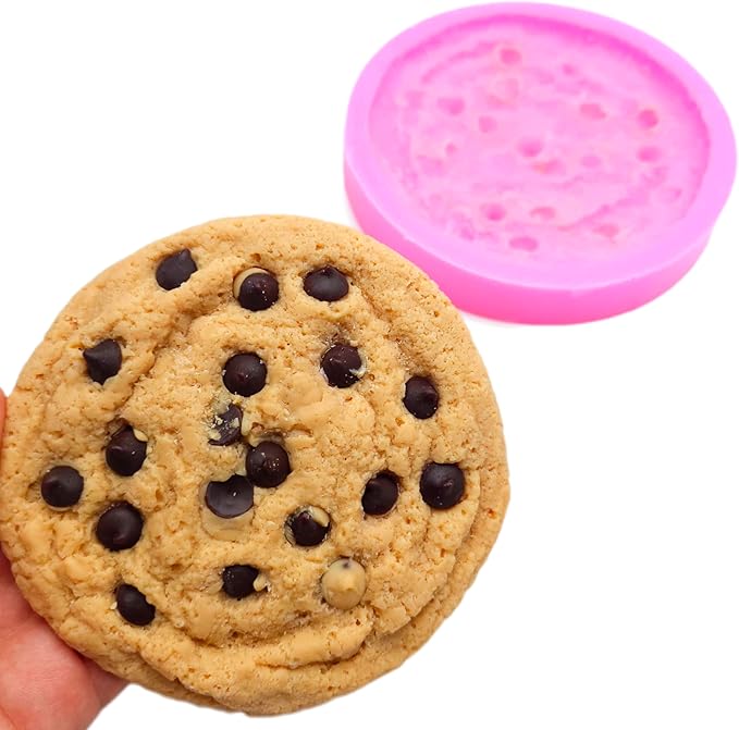 Large size chocolate chip cookie mold,Cookies silicone mold, Chocolate chip cookie silicone mold NS016