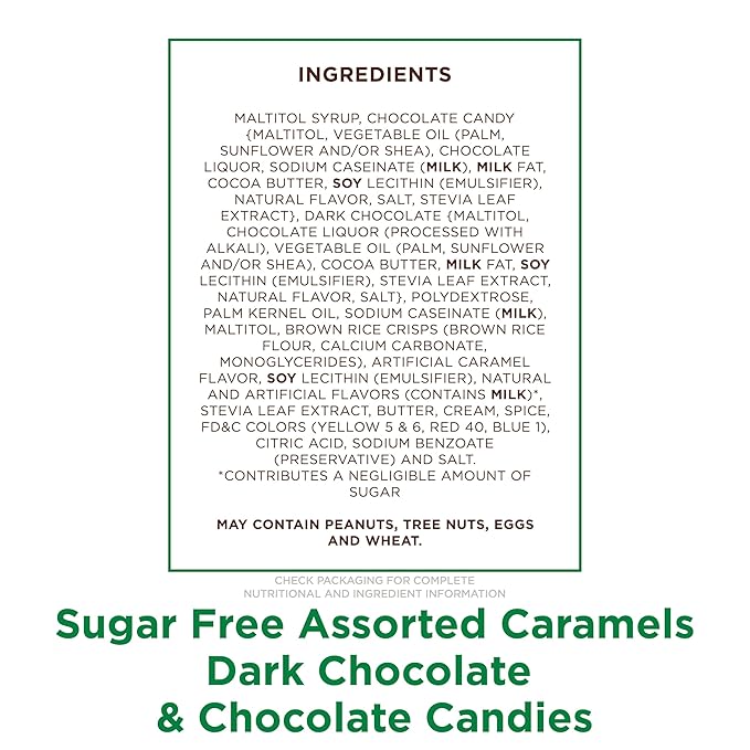 RUSSELL STOVER Sugar Free Assorted Caramels in Chocolate Candy, 15.3 oz. bag - Milk and Dark Sugar Free Chocolate (Pack of 2)
