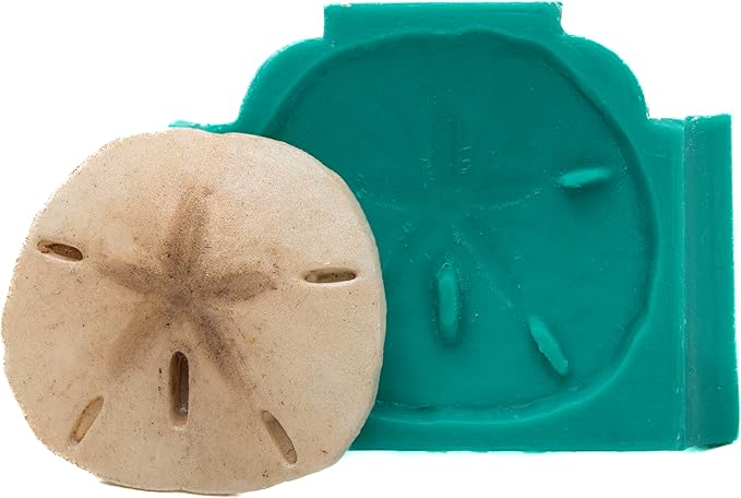 Sand Dollar Silicone Mold Food Safe Fondant, Chocolate, Candy, Resin, Polymer Clay, Soap, Craft, Jewelry Food Mold.