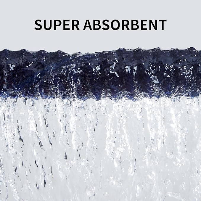 Oversized Bath Sheets 40x80 Inches Extra Large Bath Towels for Adults Super Soft Quick Dry Highly Absobent Microfiber Shower Towels for Bathroom, Pool, Gym, Yoga Towel (Navy Blue, 2Piece)