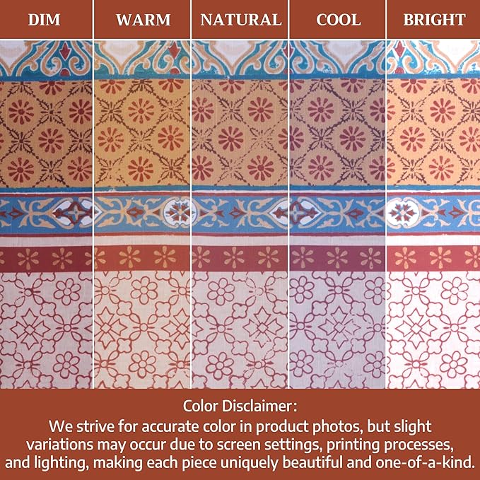 Maison d' Hermine Table Cloth Rectangle Table 100% Cotton 70 x 120 Inches Fall Tablecloth Reusable Everyday Use for Thanksgiving Christmas Decorations Dining Farmhouse Party (Romane)