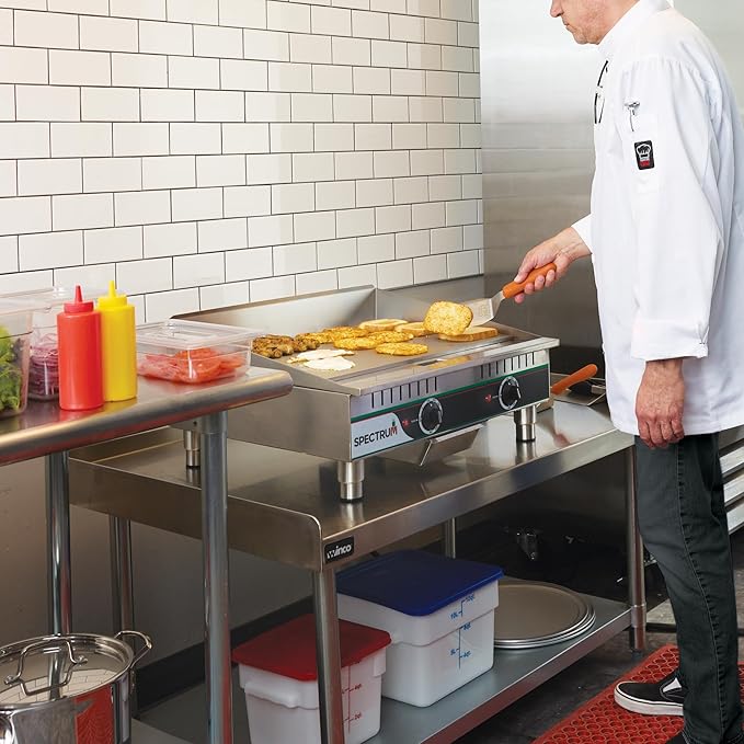 Winco Commercial-Grade Electric Griddle, 24"