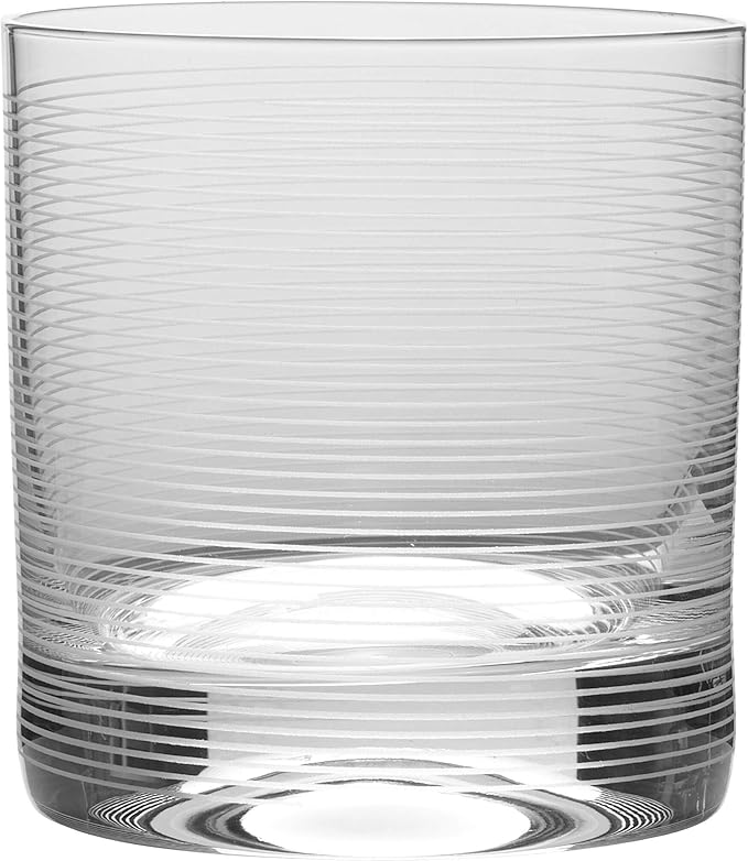 Mikasa Cheers Double Old Fashioned Glass, 12.75-Ounce, Set of 4