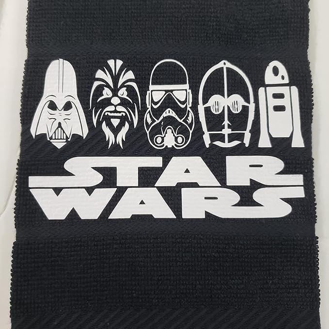 Star War* Kitchen Towels/Disne* Kitchen Towels Storm Troopers/Jedi/Dart* Vade* Kitchen/Bathroom Towels