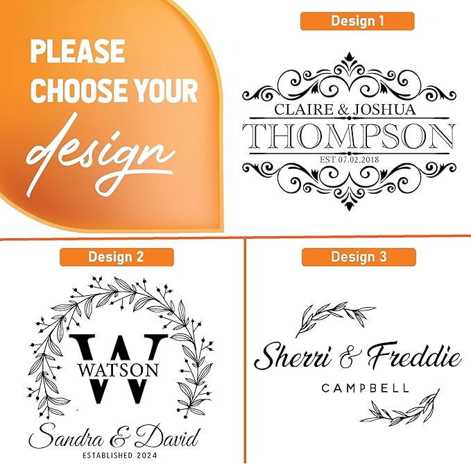 Crafted Treasures Personalized Cutting Board - Custom Cutting Board Wood Engraved Charcuterie Board - Personalized Wedding Gifts, Bridal Shower, Engagement, Anniversary & Housewarming Gift for Family